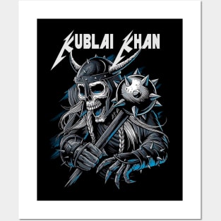 KUBLAI KHAN VTG Posters and Art